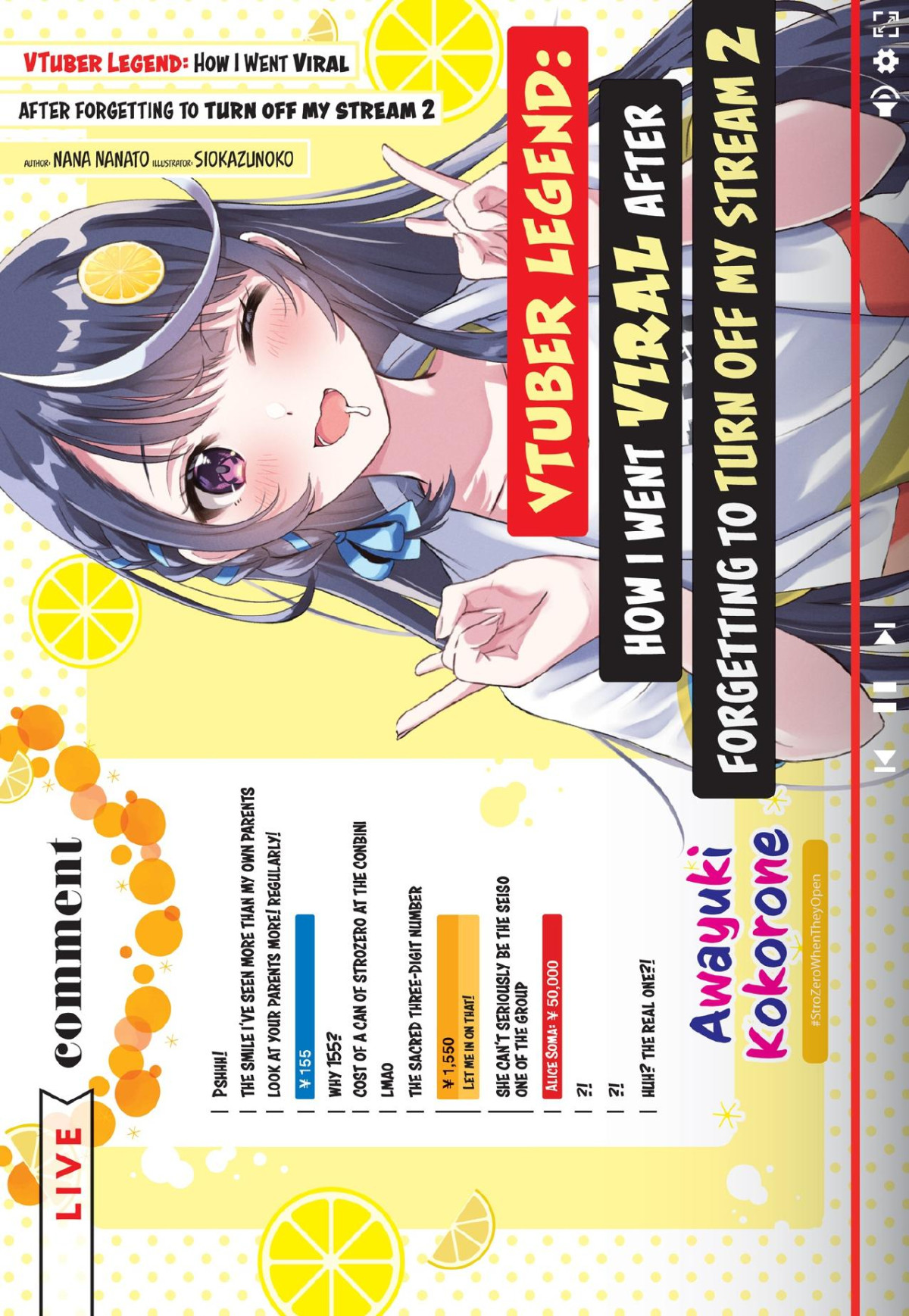 Vtuber Legend How I Went Viral After Forgetting To Turn Off My Stream Volume 2 Nana Nanato
