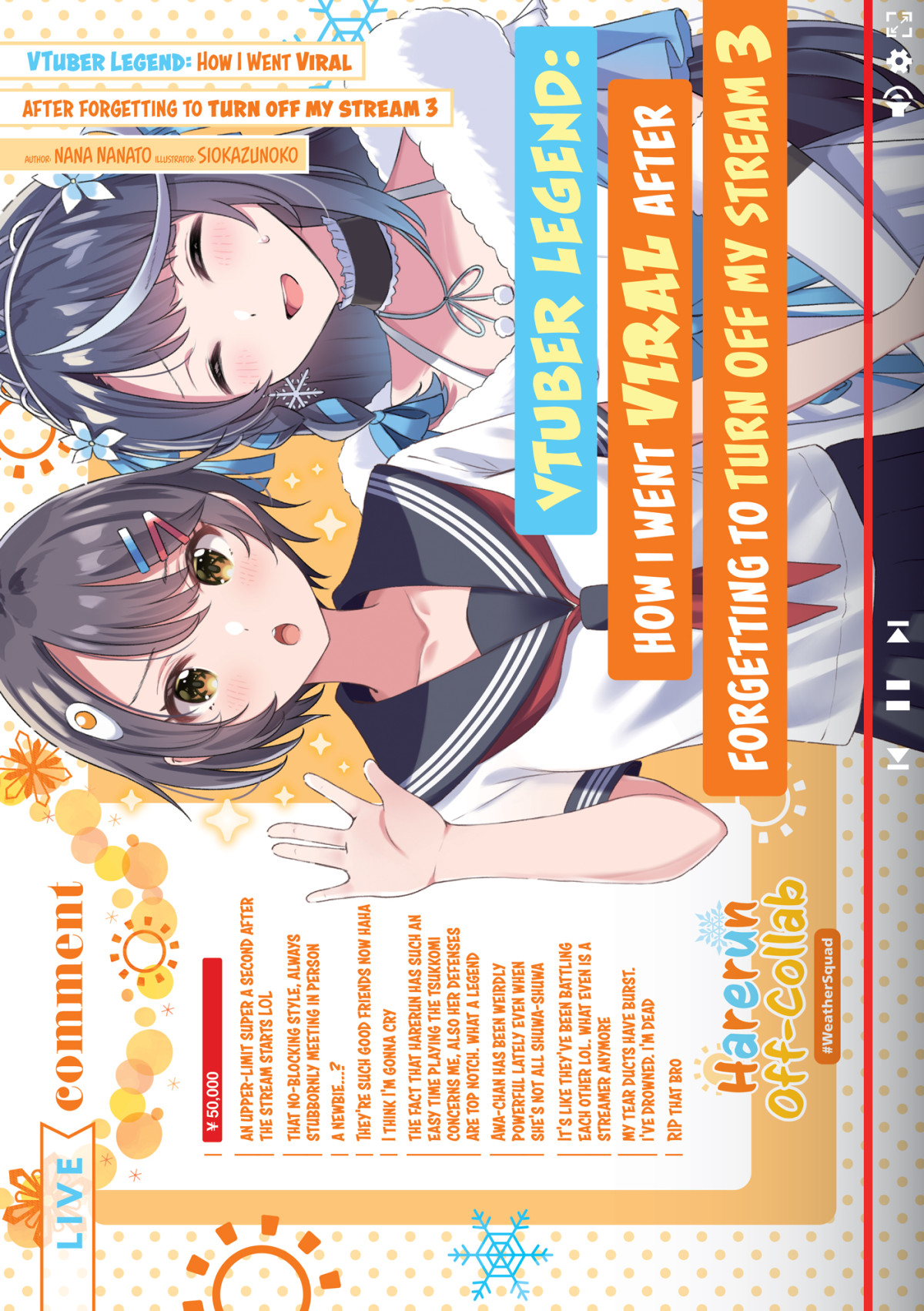 Vtuber Legend How I Went Viral After Forgetting To Turn Off My Stream Volume 3 Nana Nanato