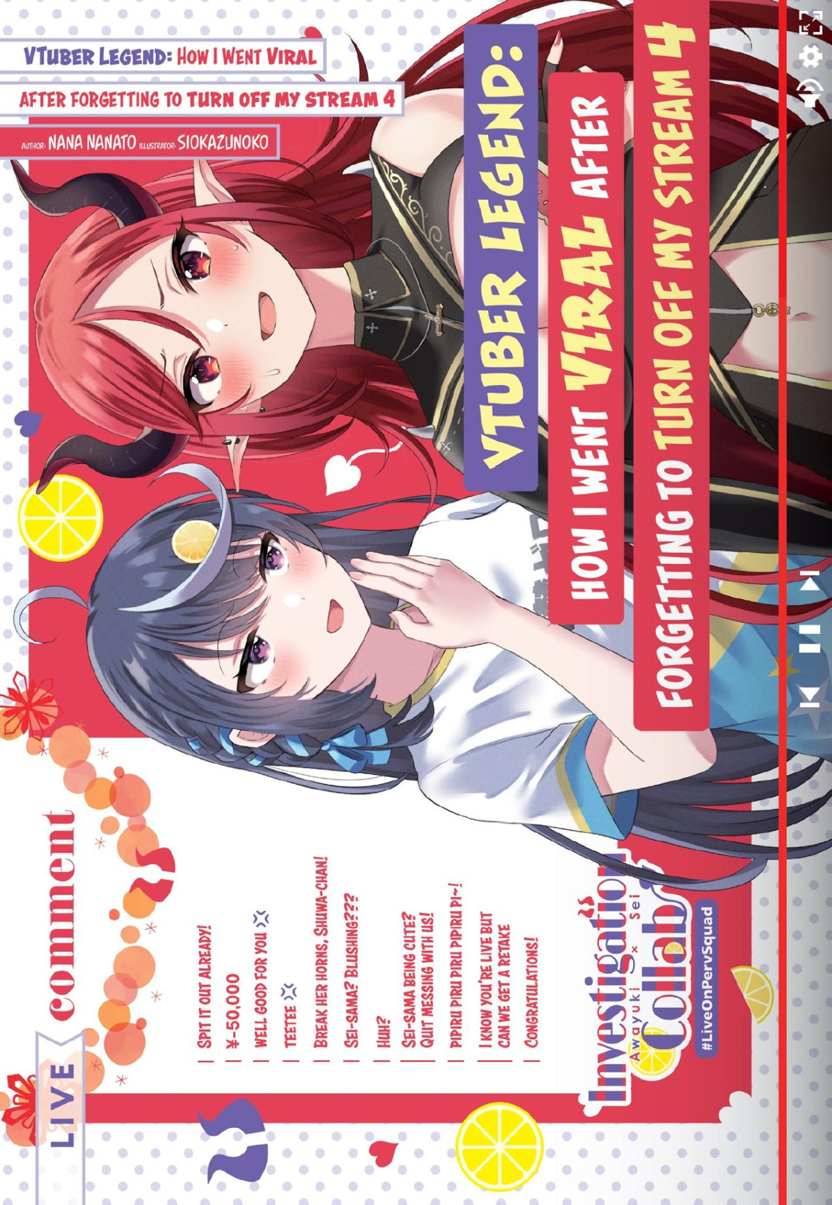 Vtuber Legend How I Went Viral After Forgetting To Turn Off My Stream Volume 4 Nana Nanato