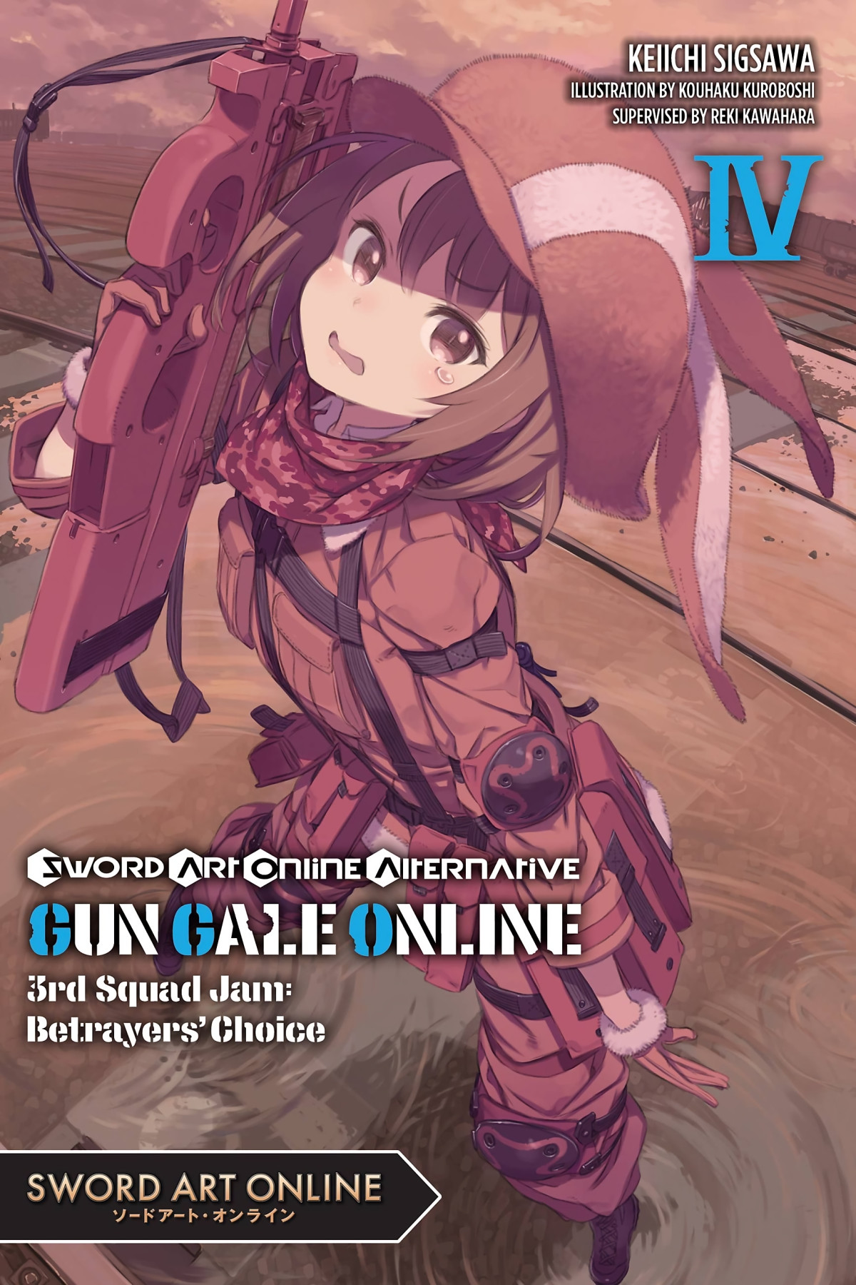 Sword Art Online Alternative Gun Gale Online Vol 4 3rd Squad Jam Betrayers Choice Keiichi Sigsawa