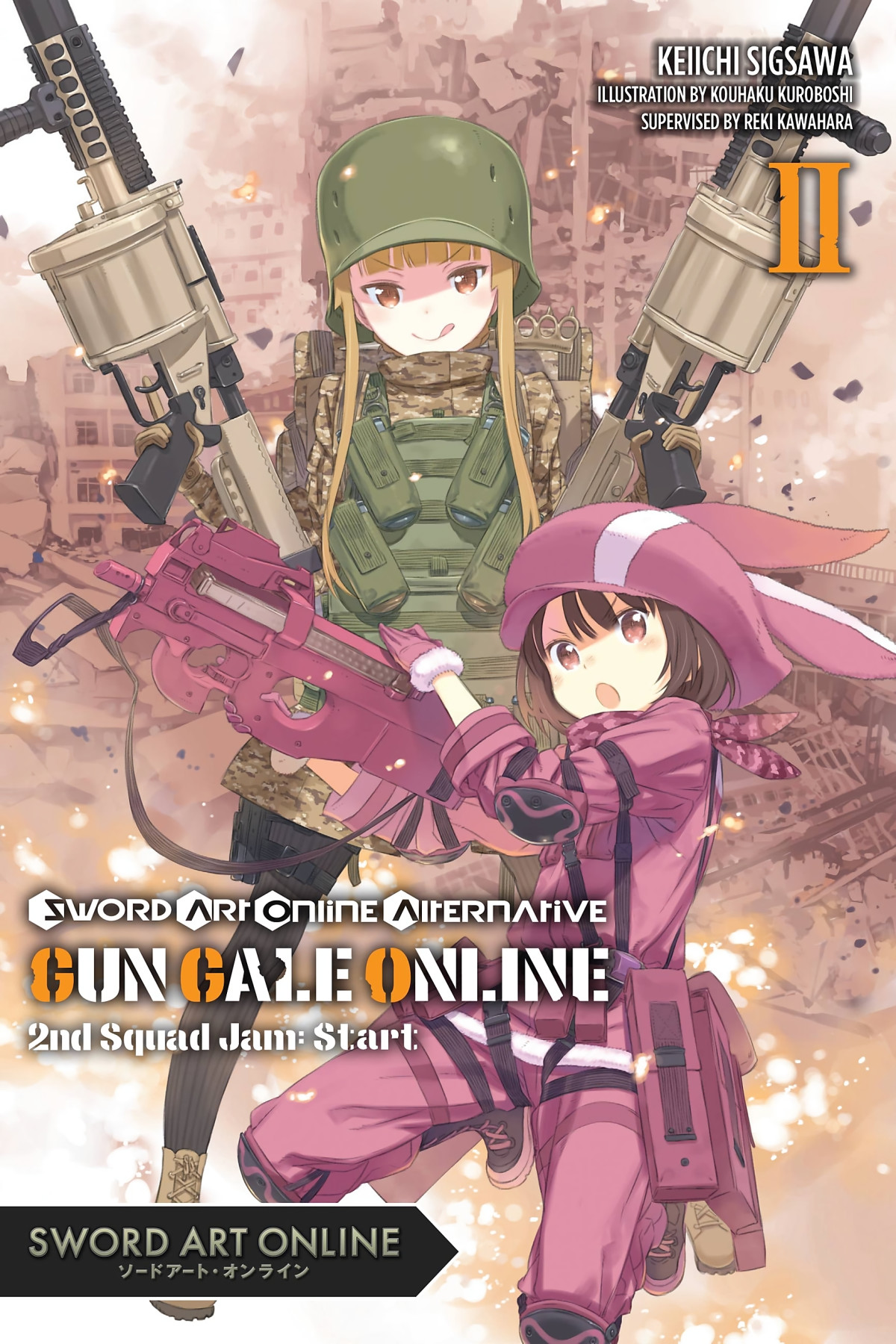 Sword Art Online Alternative Gun Gale Online Vol 2 Second Squad Jam Start Keiichi Sigsawa
