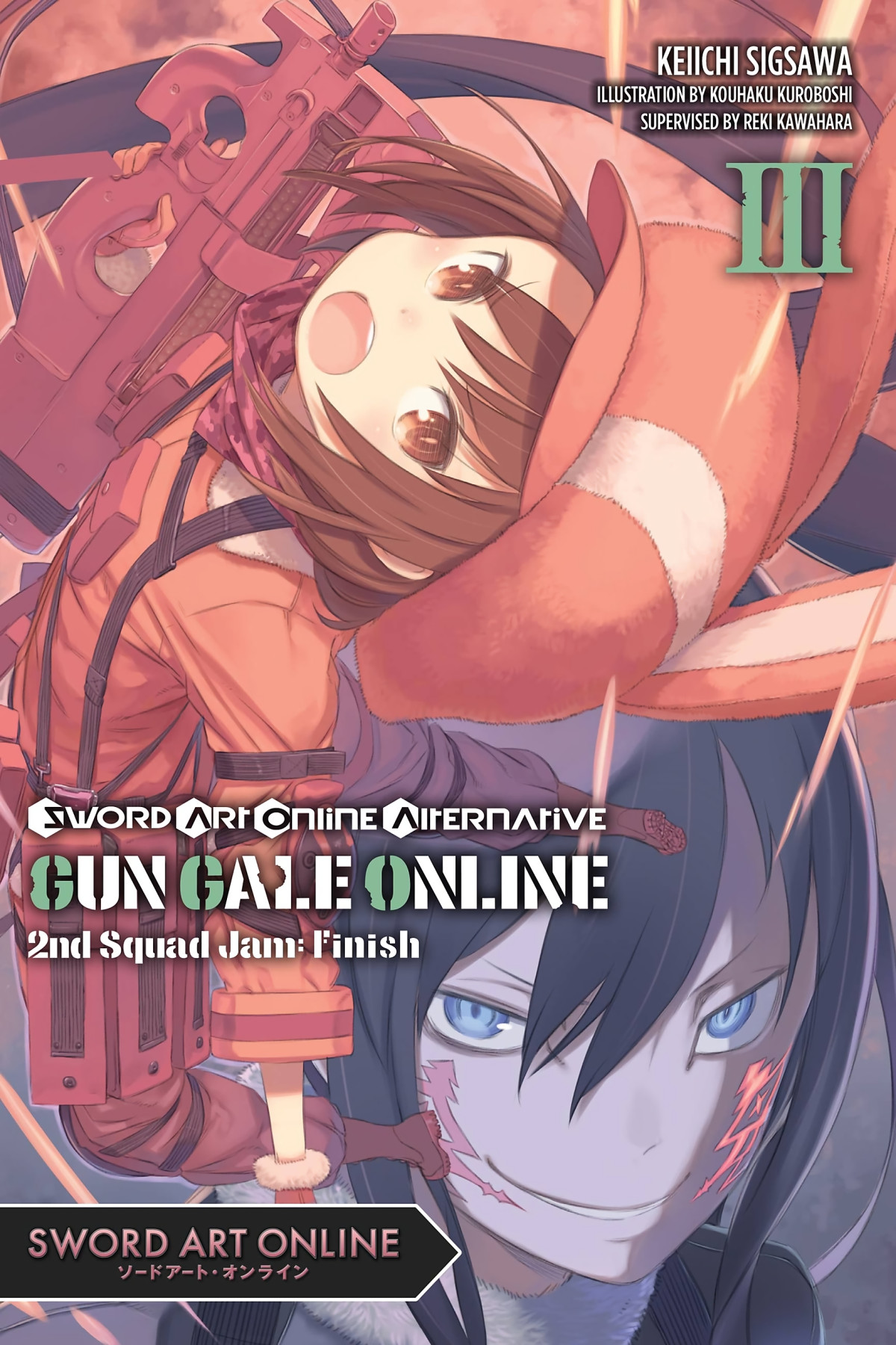 Sword Art Online Alternative Gun Gale Online Vol 3 Second Squad Jam Finish Keiichi Sigsawa