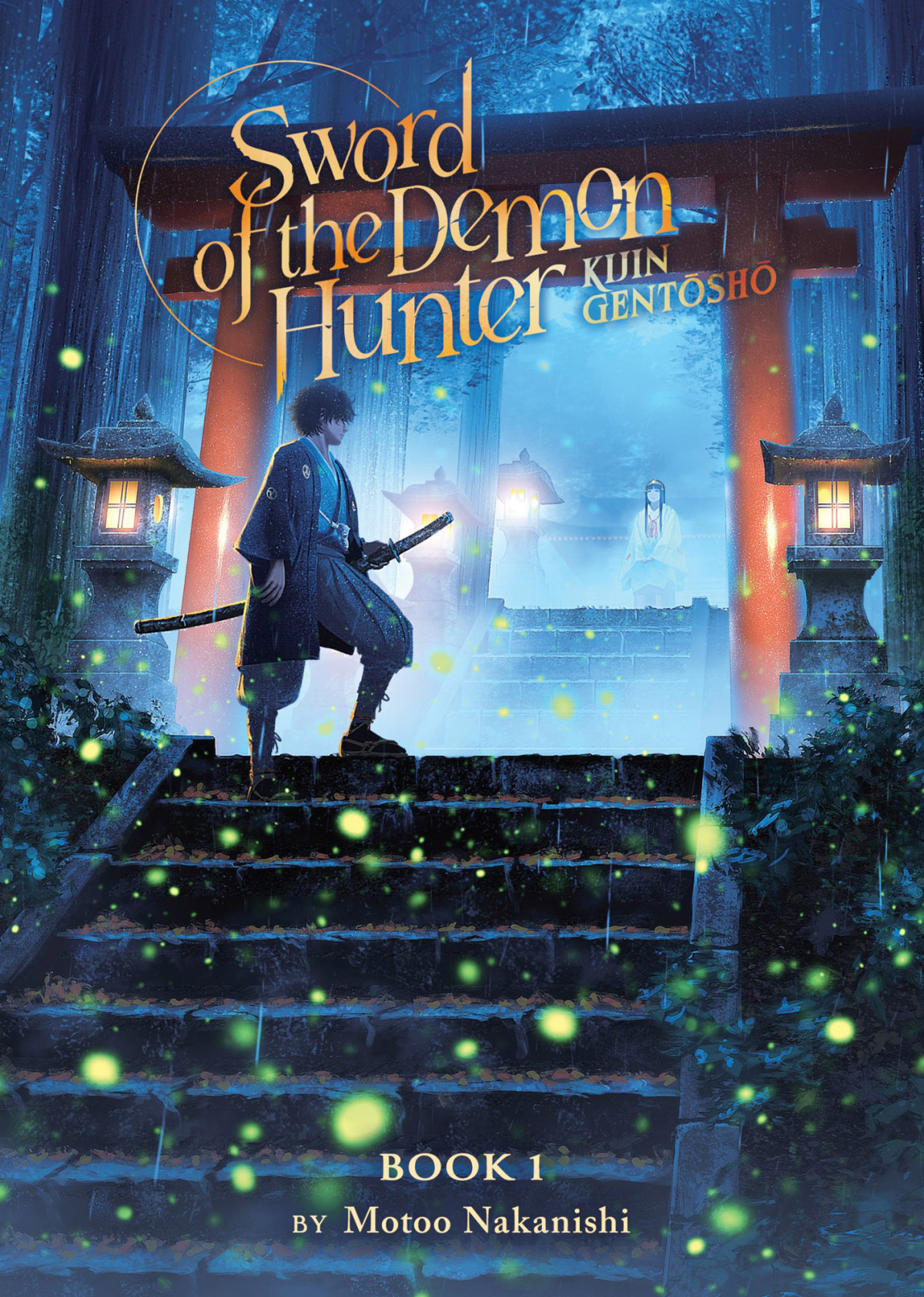 Sword Of The Demon Hunter Kijin Gentosho Light Novel Vol 1 Motoo Nakanishi
