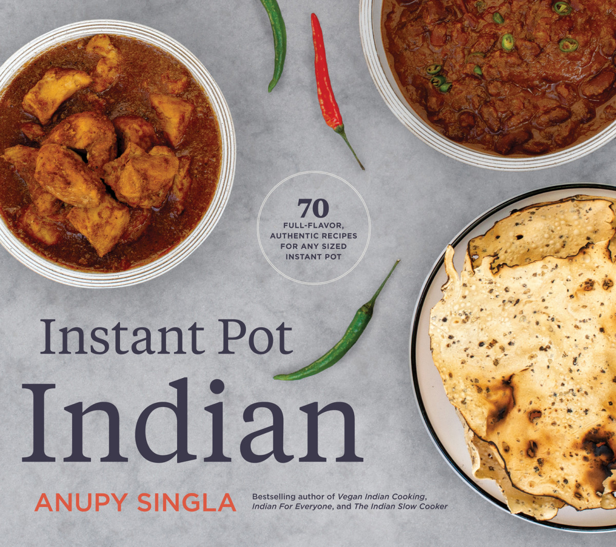 Instant Pot Indian 70 Easy Fullflavor Authentic Recipes For Any Sized Instant Pot Anupy Singla