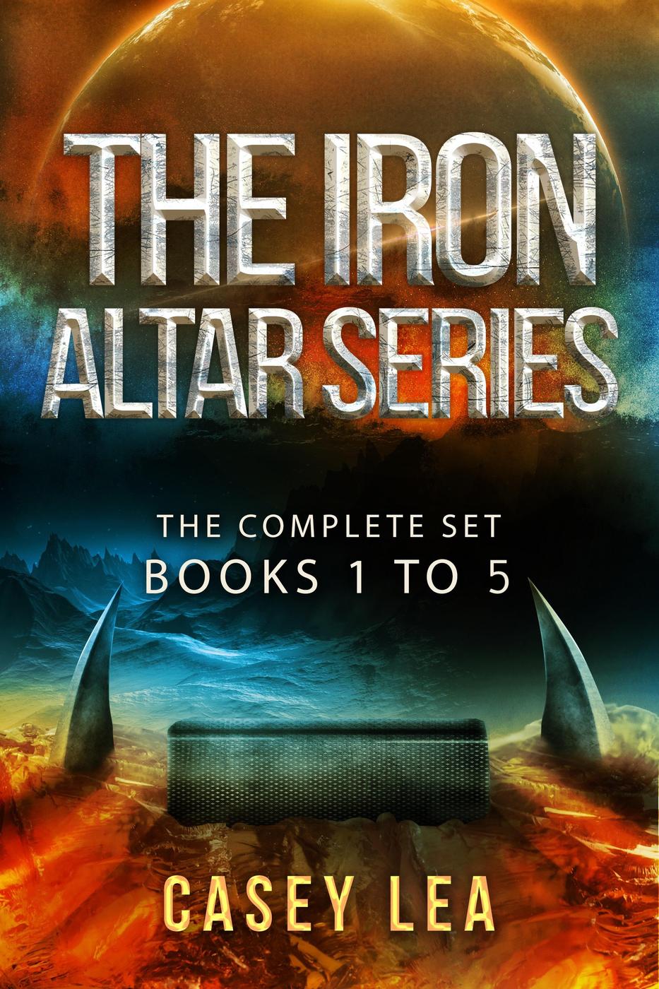 The Iron Altar Series The Complete Set Books 15 Casey Lea