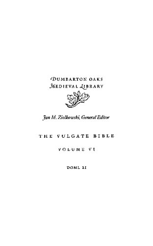 The Vulgate Bible Volume Vi The New Testament Douayrheims Translation Angela M Kinney