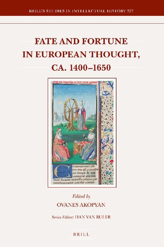 Fate And Fortune In European Thought Ca 14001650 Ovanes Akopyan Ed