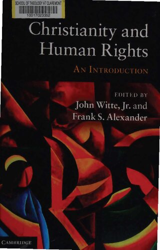 Christianity And Human Rights Introduction John Witte Jr