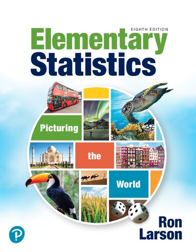 Elementary Statistics Picturing The World 8th Edition Ron Larson