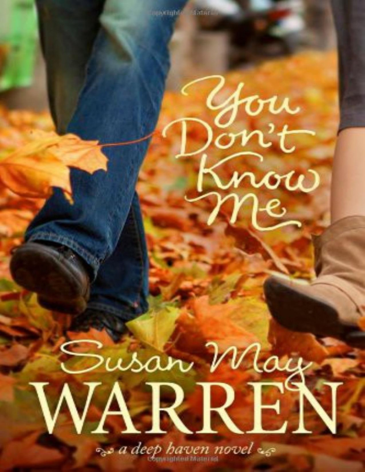 You Dont Know Me Susan May Warren