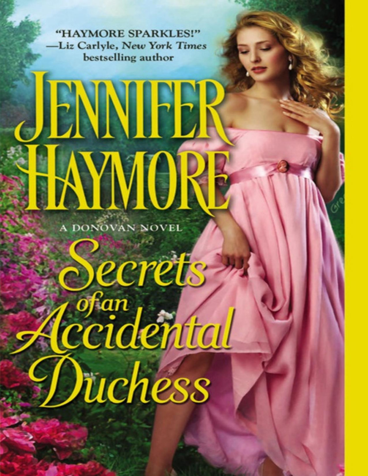 Secrets Of An Accidental Duchess Jennifer Haymore
