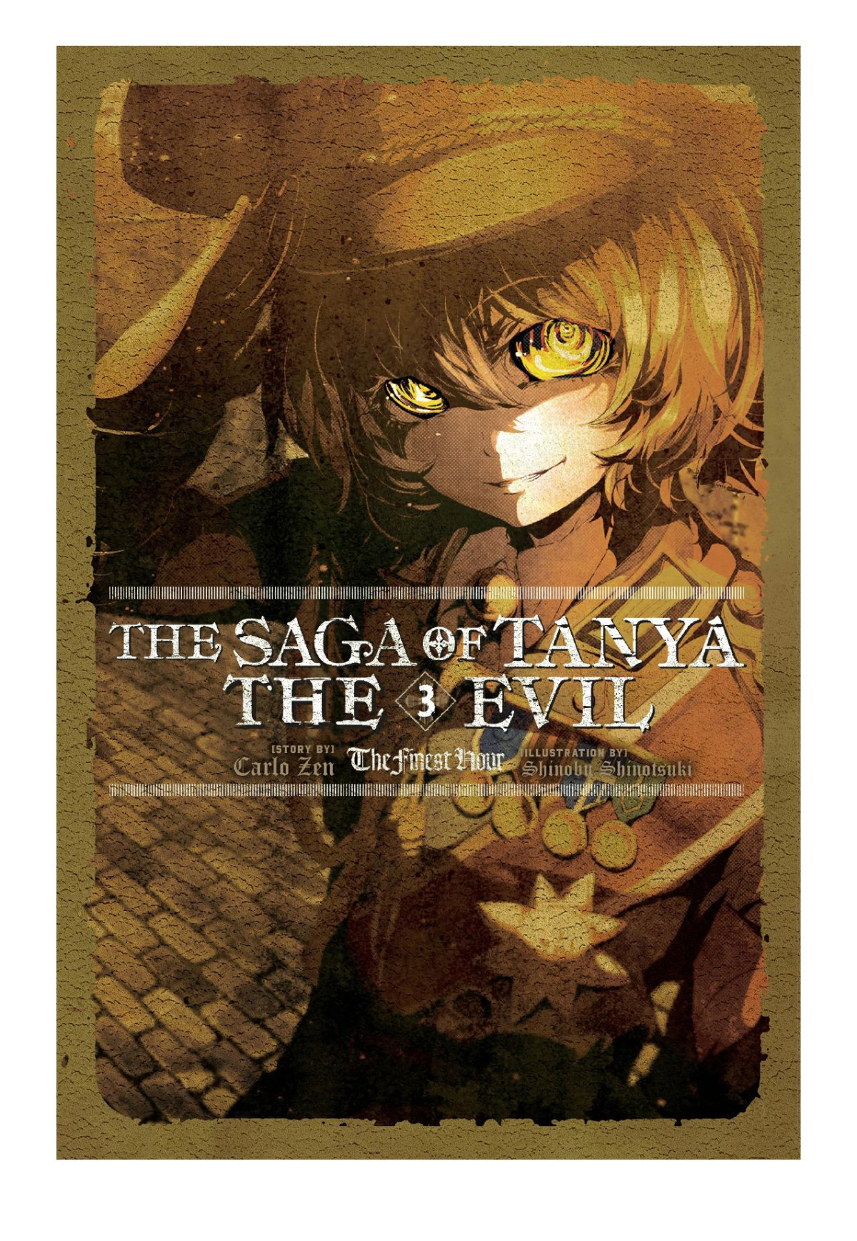 The Saga Of Tanya The Evil Vol 3 The Finest Hour Carlo Zen Shinobu Shinotsuki