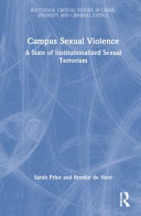 Campus Sexual Violence A State Of Institutionalized Sexual Terrorism 1st Edition Sarah Prior