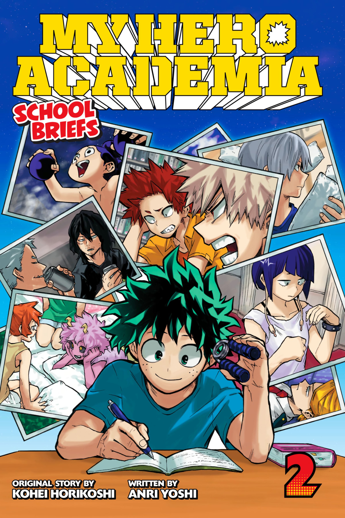 My Hero Academia School Briefs Vol 2 Kohei Horikoshi Anri Yoshi