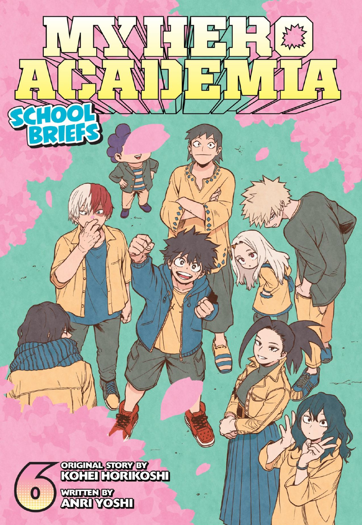 My Hero Academia School Briefs Vol 6 Kohei Horikoshi Anri Yoshi