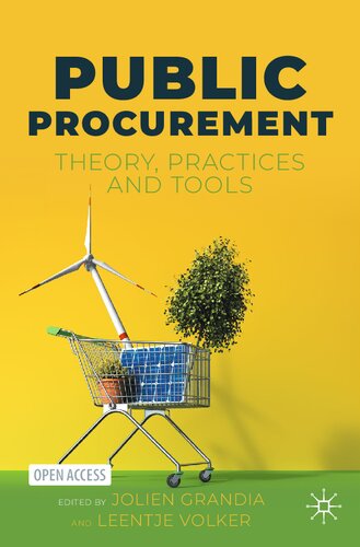 Public Procurement Theory Practices And Tools Jolien Grandia