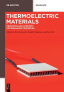 Thermoelectric Materials Principles And Concepts For Enhanced Properties Ken Kurosaki