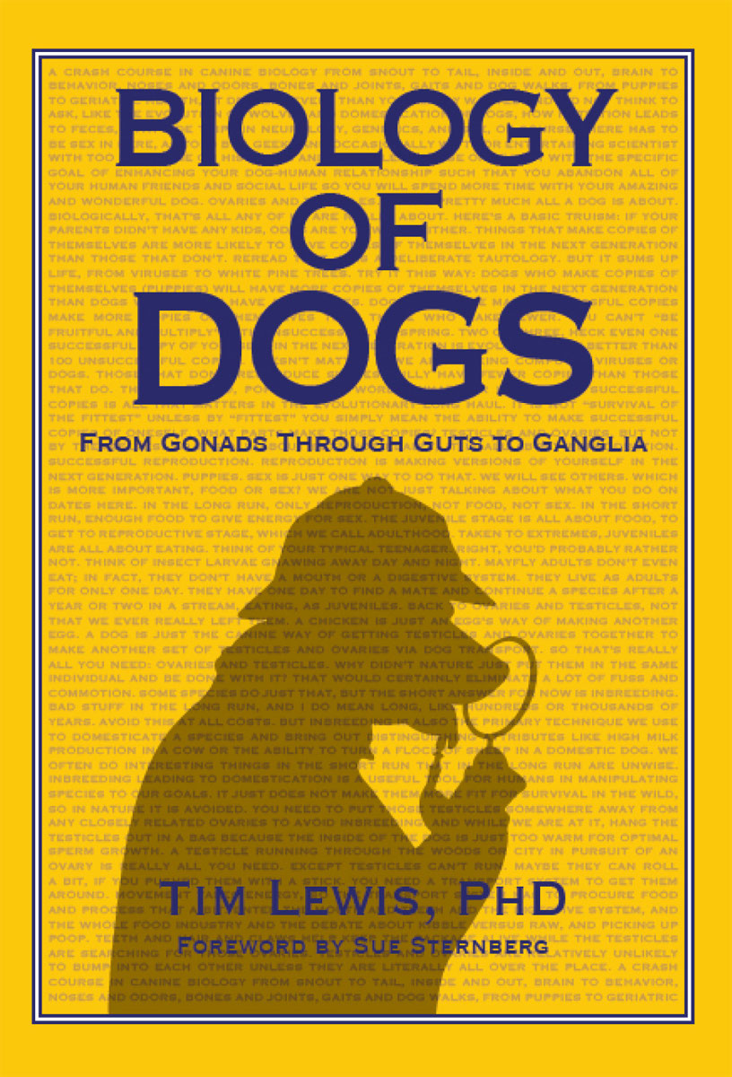 Biology Of Dogs Tim Lewis
