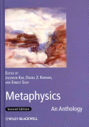 Metaphysics An Anthology Jaegwon Kim Daniel Z Korman Ernest Sosa