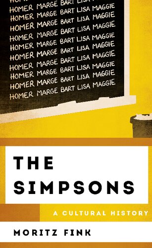 The Simpsons A Cultural History Moritz Fink