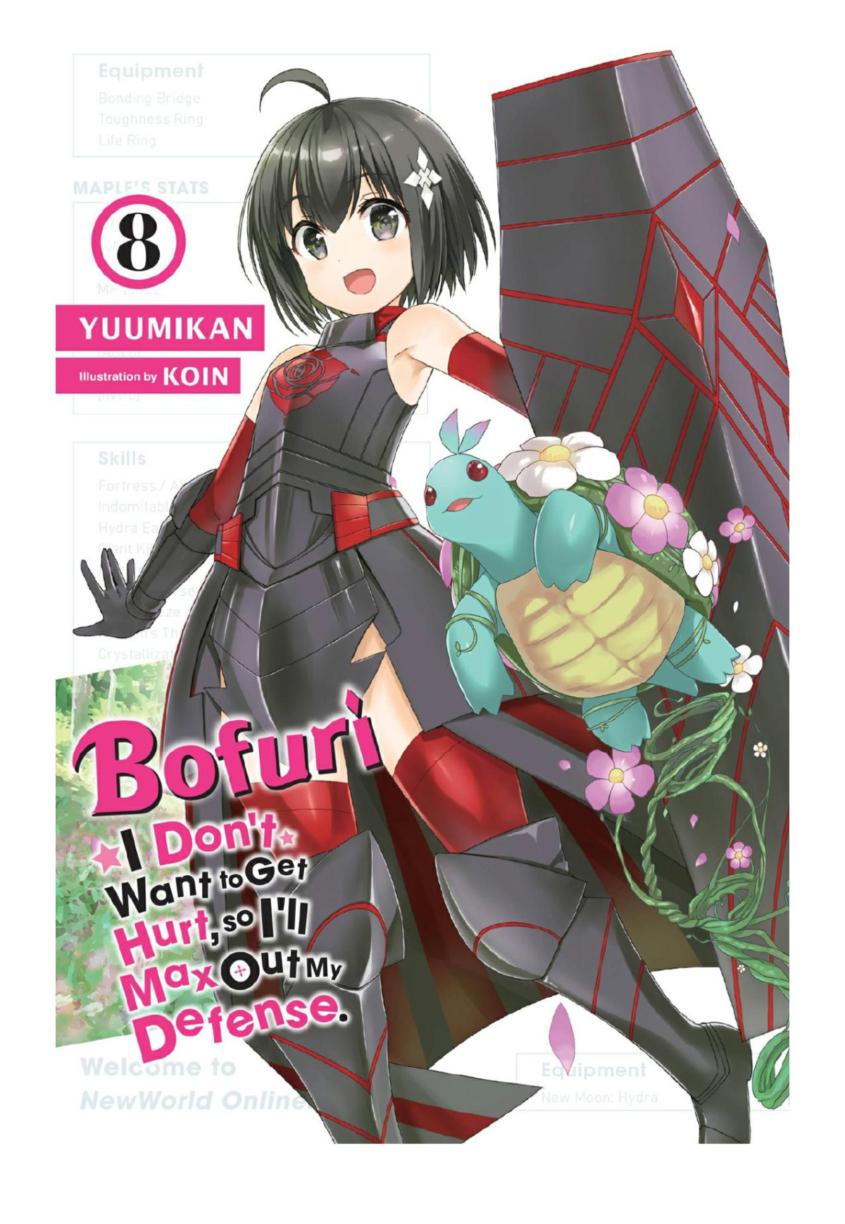 Bofuri I Dont Want To Get Hurt So Ill Max Out My Defense Vol 8 Yuumikan Text Koin Ill