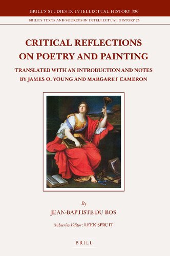 Critical Reflections On Poetry And Painting Vol 12 Jeanbaptiste Du Bos