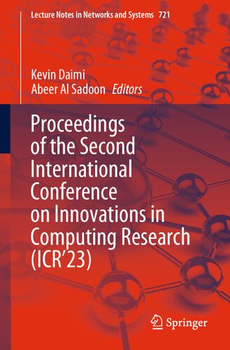Proceedings Of The Second International Conference On Innovations In Computing Research Icr23 Kevin Daimi