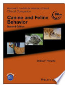 Blackwells Fiveminute Veterinary Consult Clinical Companion Canine And Feline Behavior 2nd Edition Debra F Horwitz