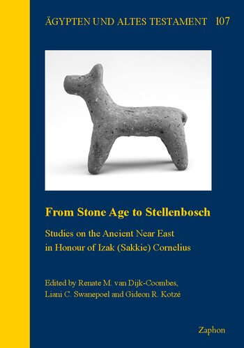 From Stone Age To Stellenbosch Studies On The Ancient Near East In Honour Of Izak Sakkie Cornelius Agypten Und Altes Testament 107 Renate M Van Dijkcoombes Editor