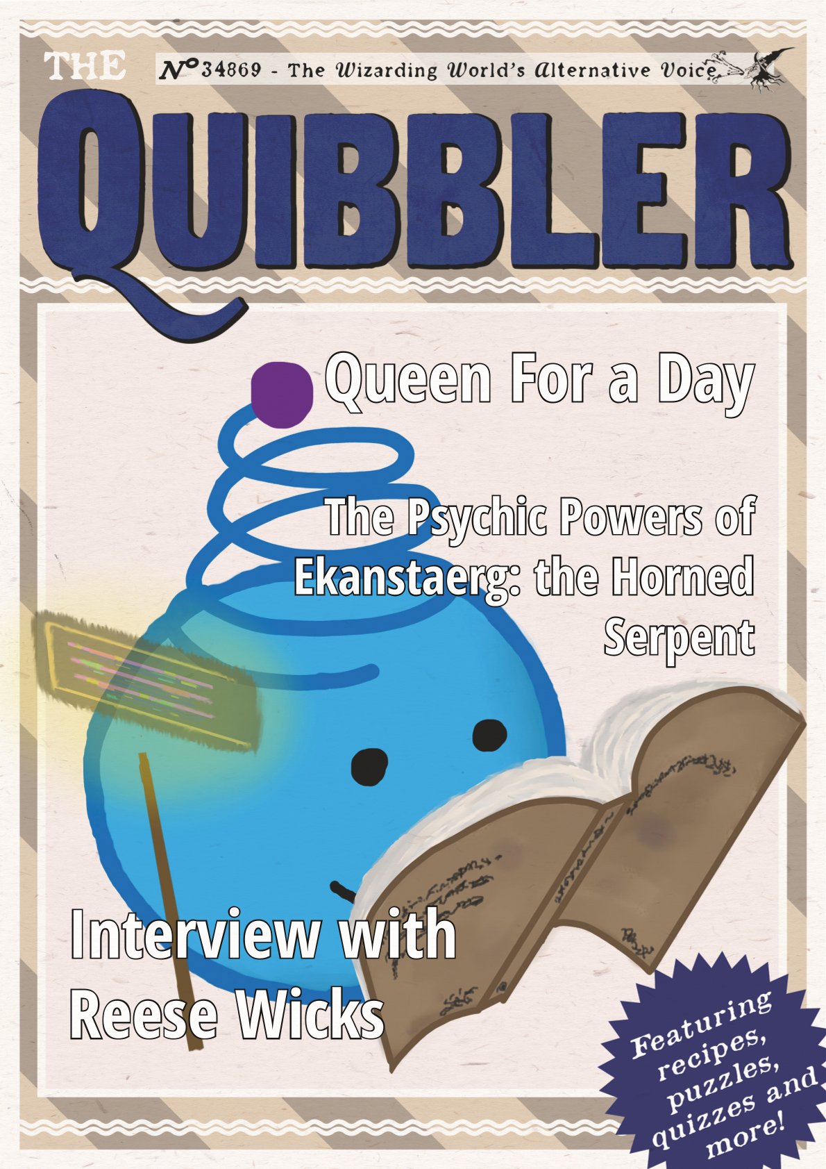 Quibbler Queen For A Day Hogwarts Quibbler