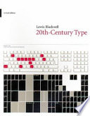 20thcentury Type Lewis Blackwell