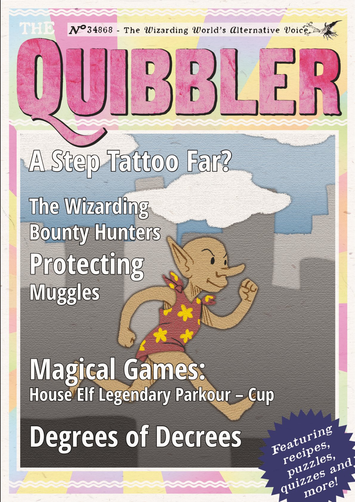 Quibbler A Step Tattoo Far Hogwarts Quibbler
