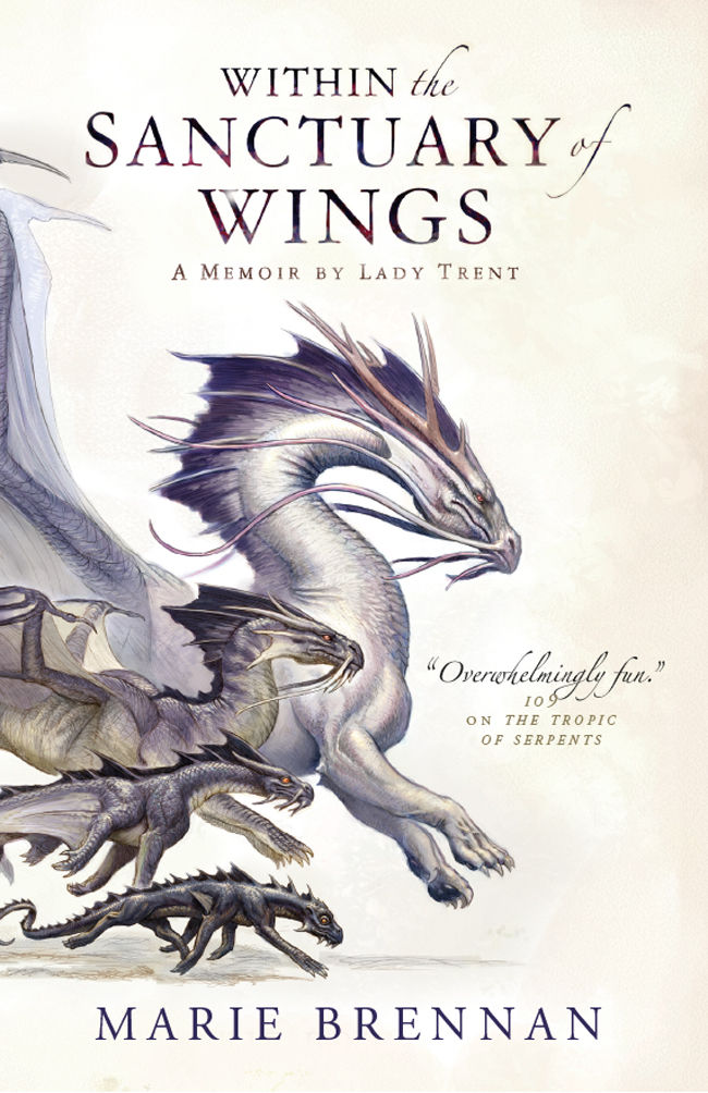 Within The Sanctuary Of Wings A Natural History Of Dragons Marie Brennan