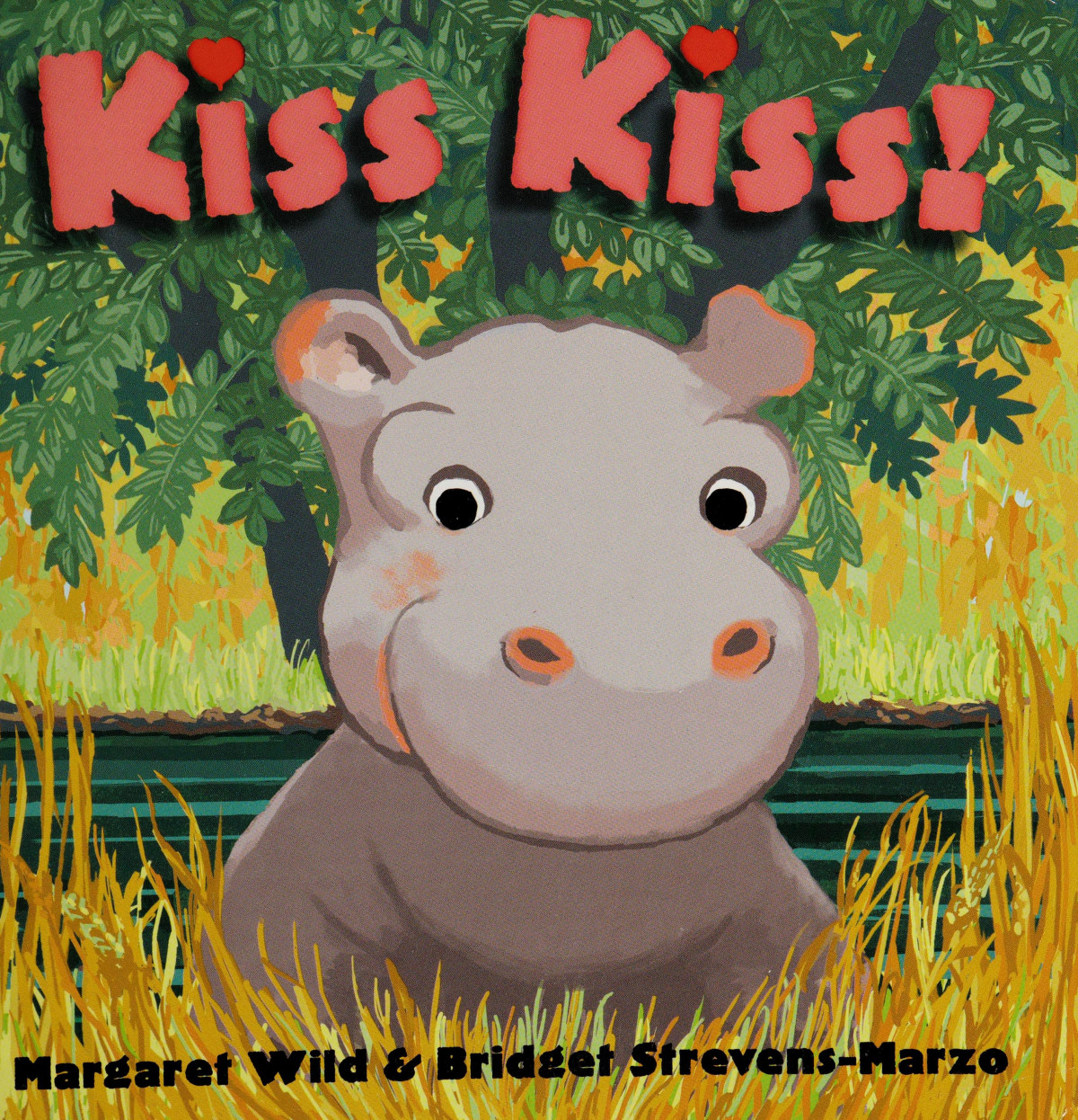 Kiss Kiss 1st Edition Margaret Wild And Bridget Strevensmarzo