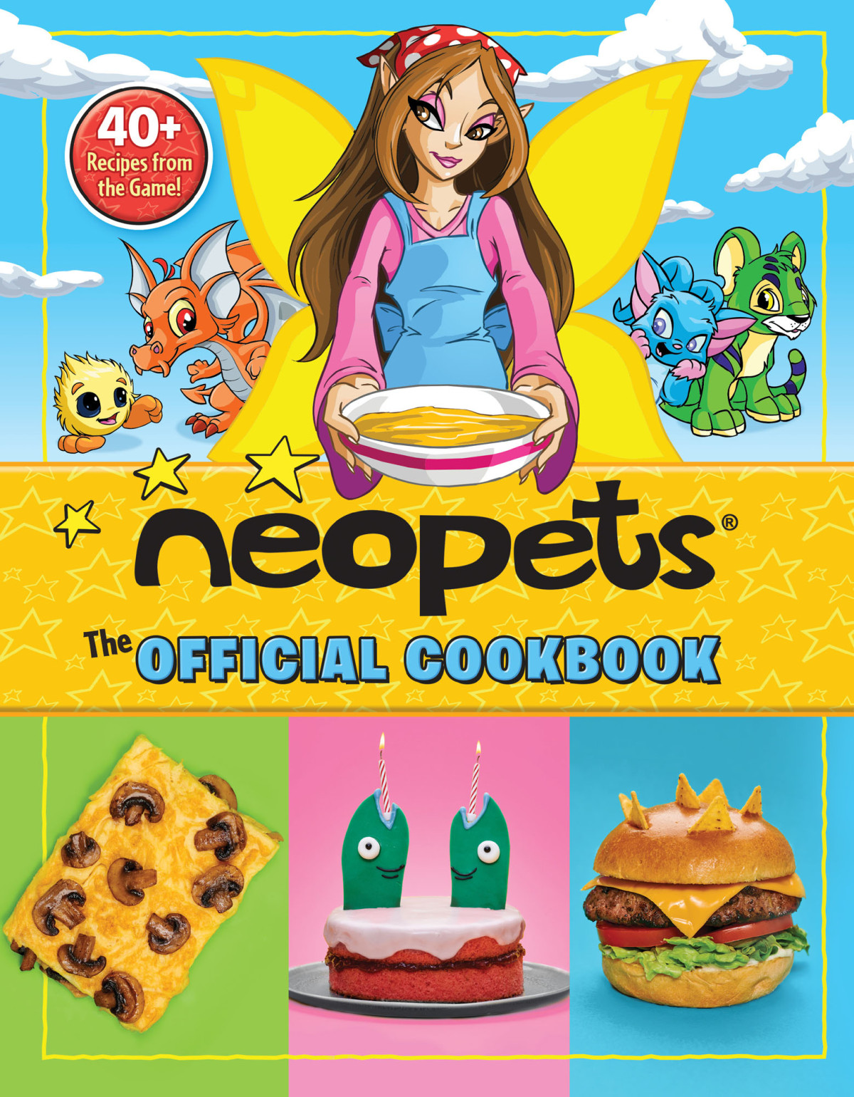 Neopets The Official Cookbook Rebecca Woods Erinn Pascal