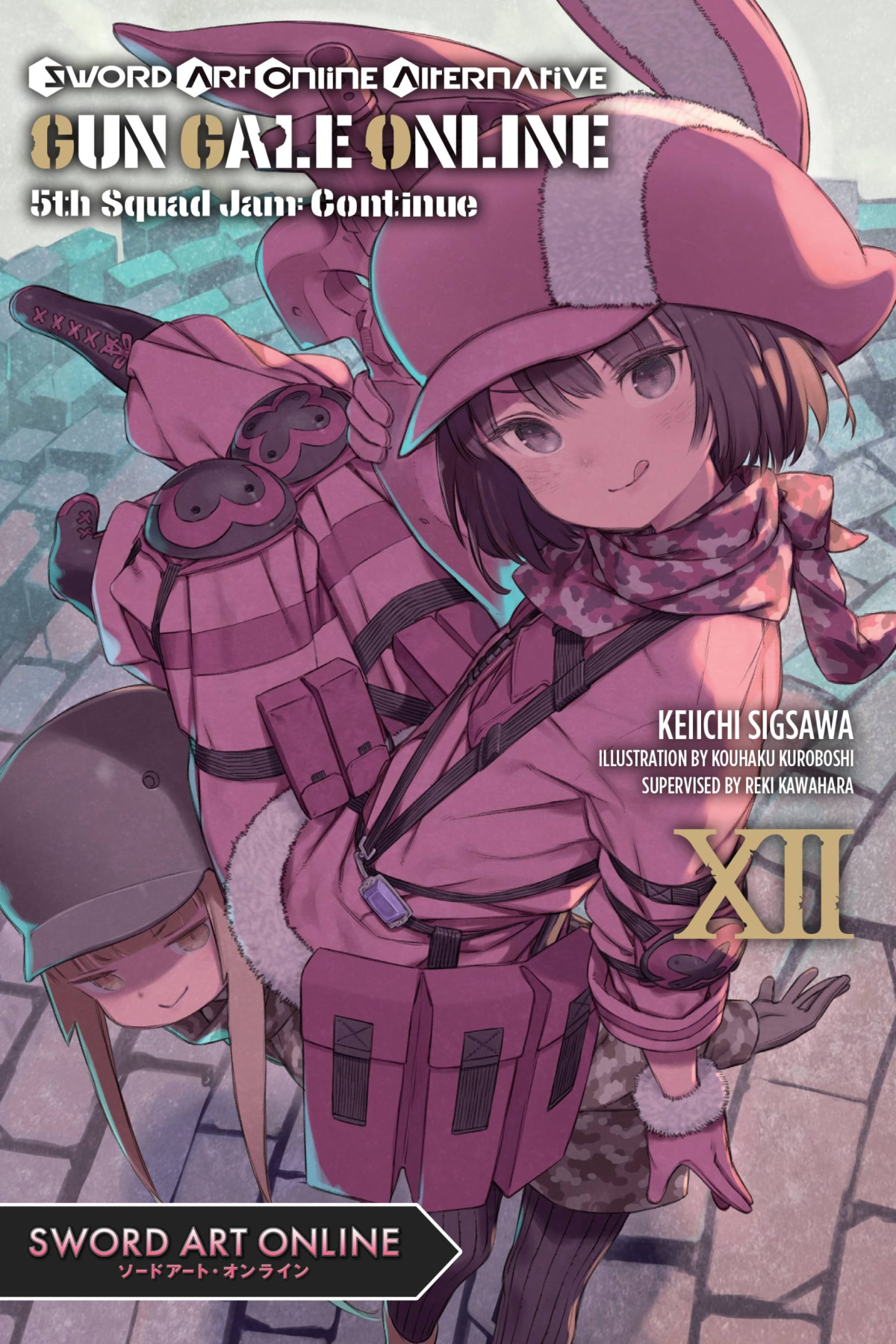 Sword Art Online Alternative Gun Gale Online Vol 12 Light Novel Fifth Squad Jam Continue 1st Edition Keiichi Sigsawa