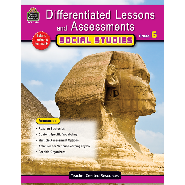 Differentiated Lessons Assessments Social Studies Grd 6 Julia Mcmeans