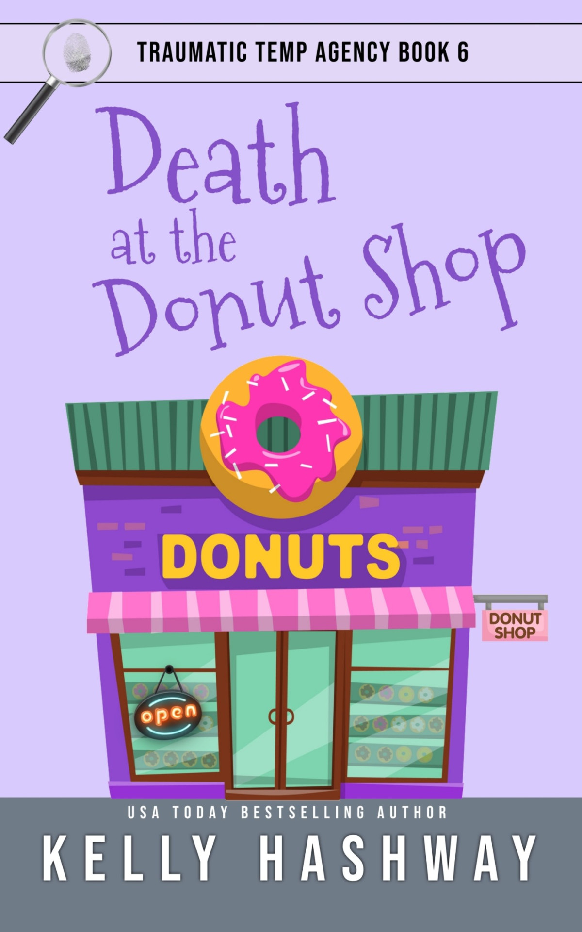 Death At The Donut Shop Kelly Hashway