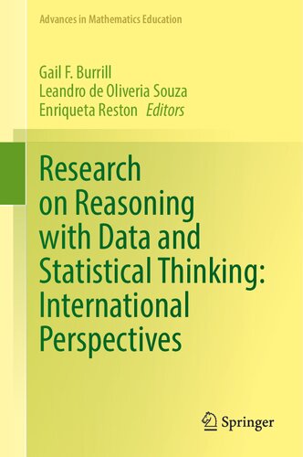 Research On Reasoning With Data And Statistical Thinking International Perspectives Gail F Burrill