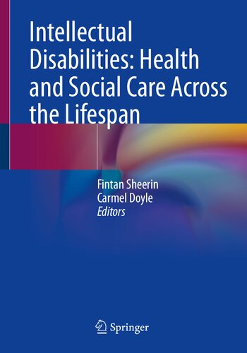 Intellectual Disabilities Health And Social Care Across The Lifespan Fintan Sheerin
