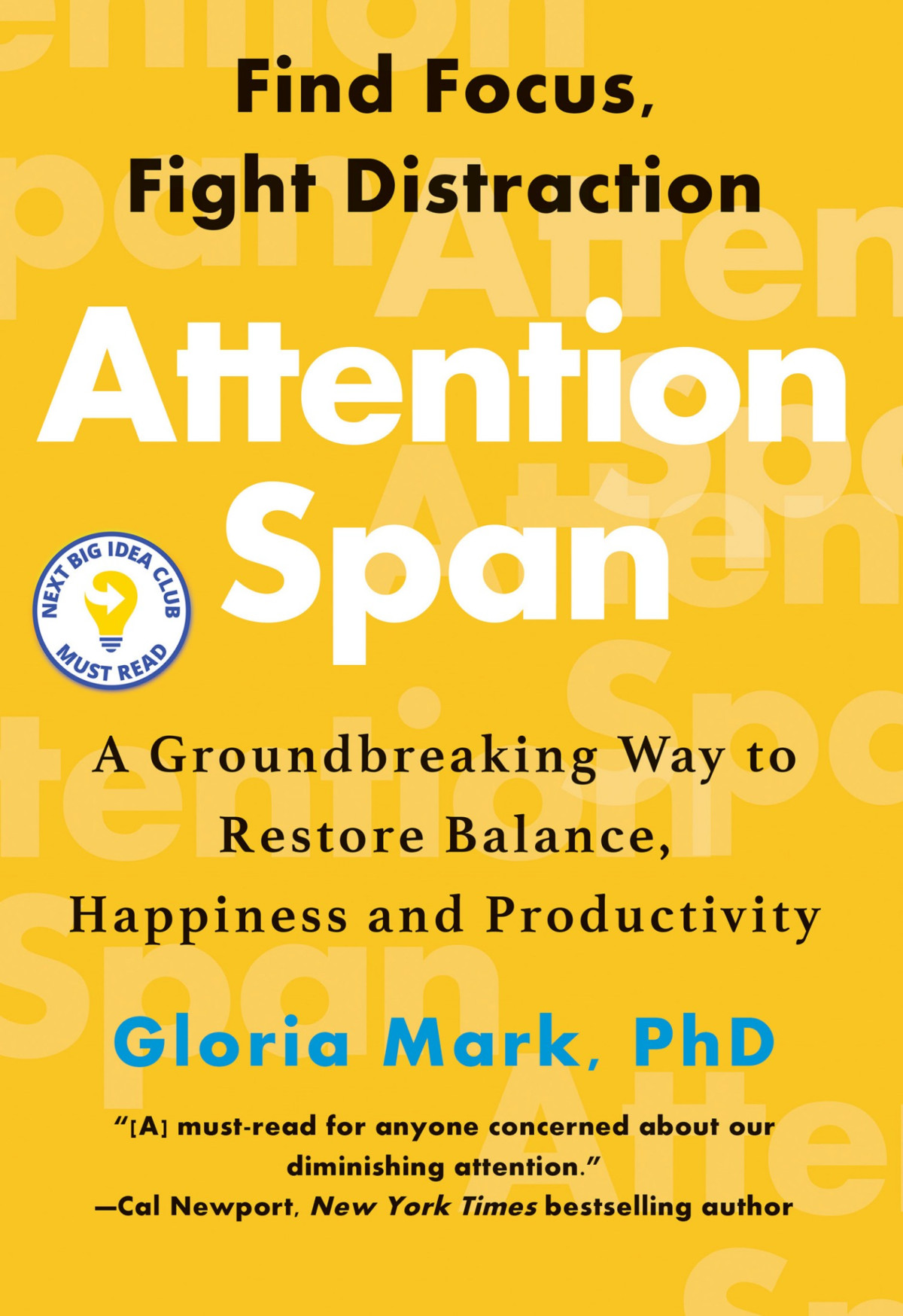 Attention Span Gloria Mark