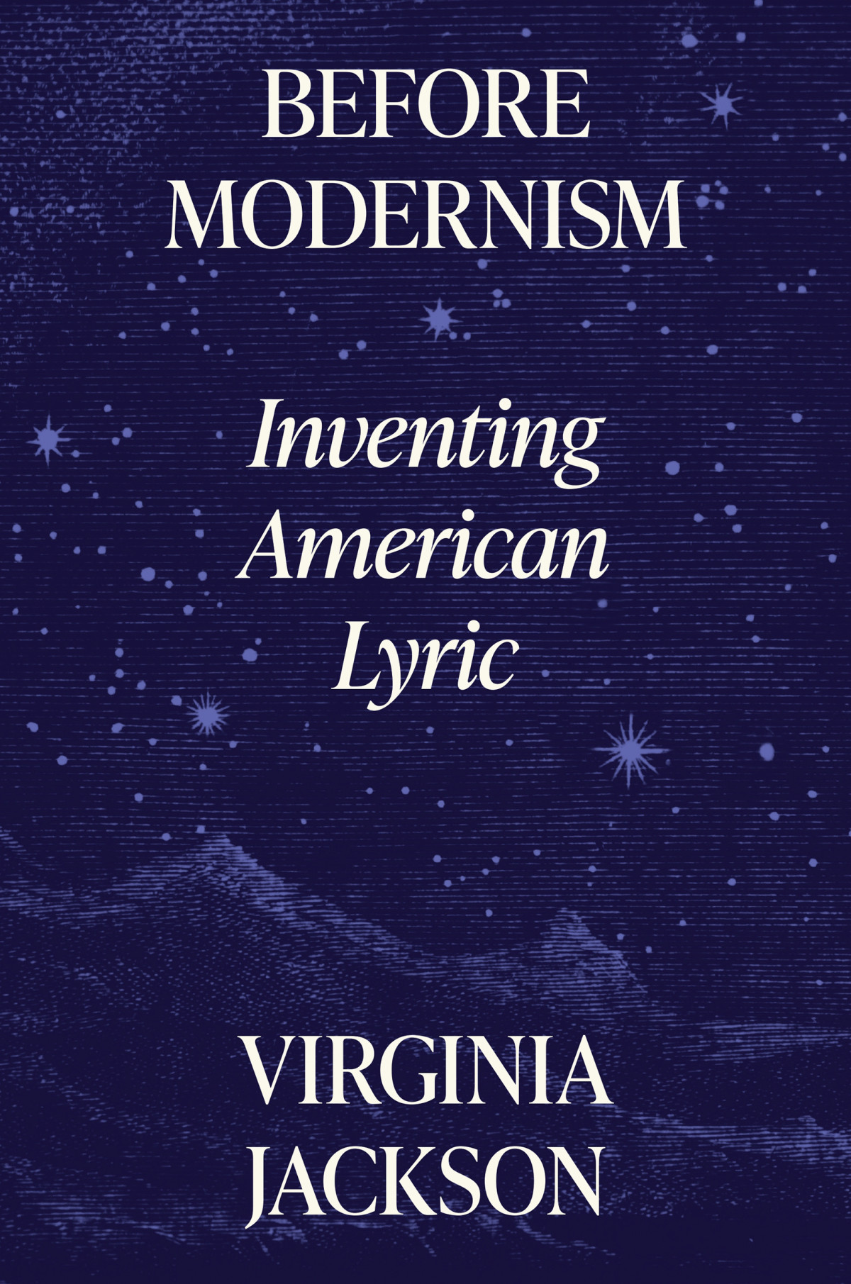 Before Modernism Virginia Jackson