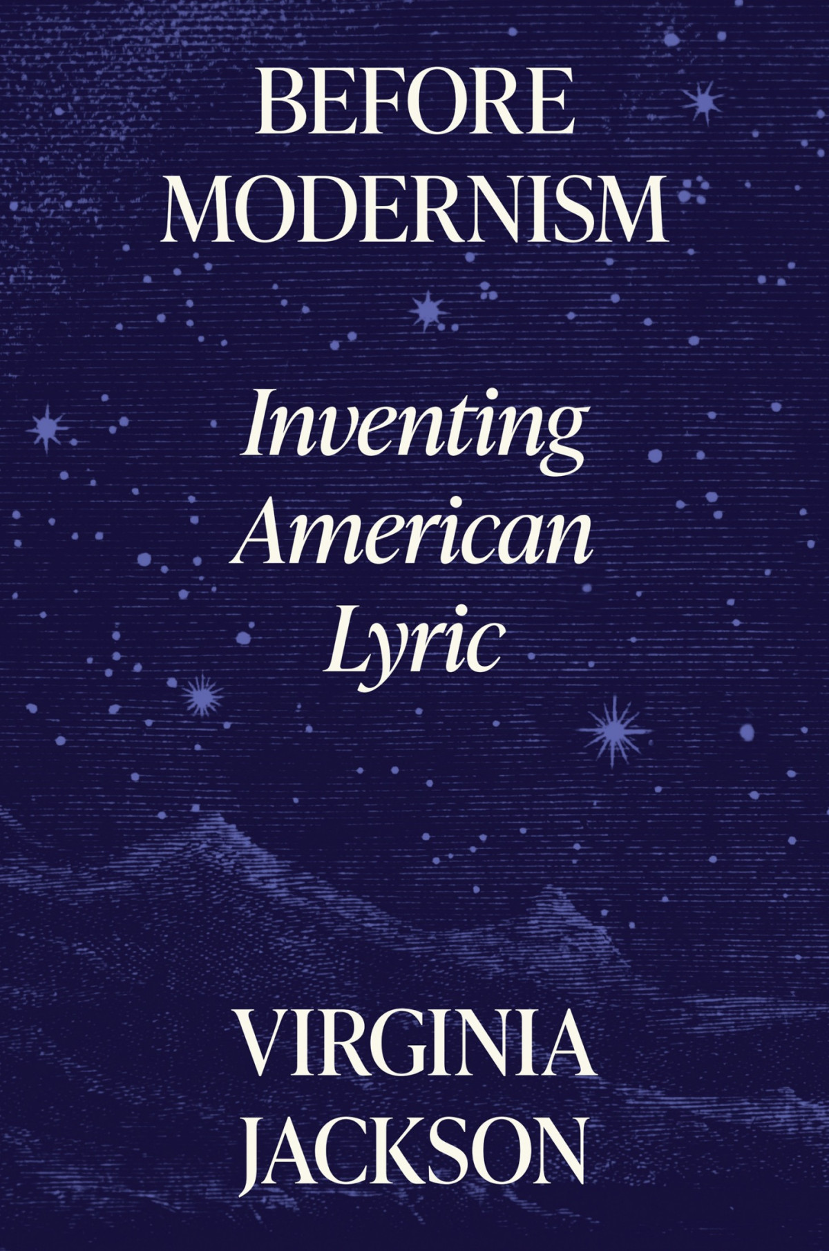 Before Modernism Virginia Jackson