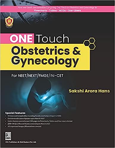 One Touch Obstetrics Gynecology For Neetnextfmgeinicet 1st Edition Sakshi Arora Hans