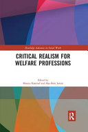 Critical Realism For Welfare Professions 1st Edition Monica Kjrstad
