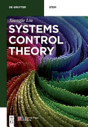 Systems Control Theory Xiangjie Liu