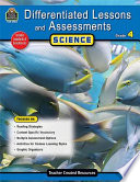 Differentiated Lessons And Assessments Science Grade 4 1st Edition Julia Mcmeans