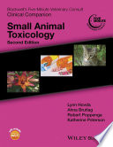 Blackwells Fiveminute Veterinary Consult Clinical Companion Small Animal Toxicology 2nd Edition Lynn Hovda