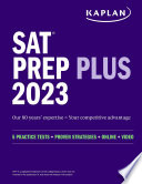 Sat Prep Plus 2023 Kaplan Test Prep