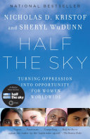 Half The Sky Nicholas D Kristof Sheryl Wudunn